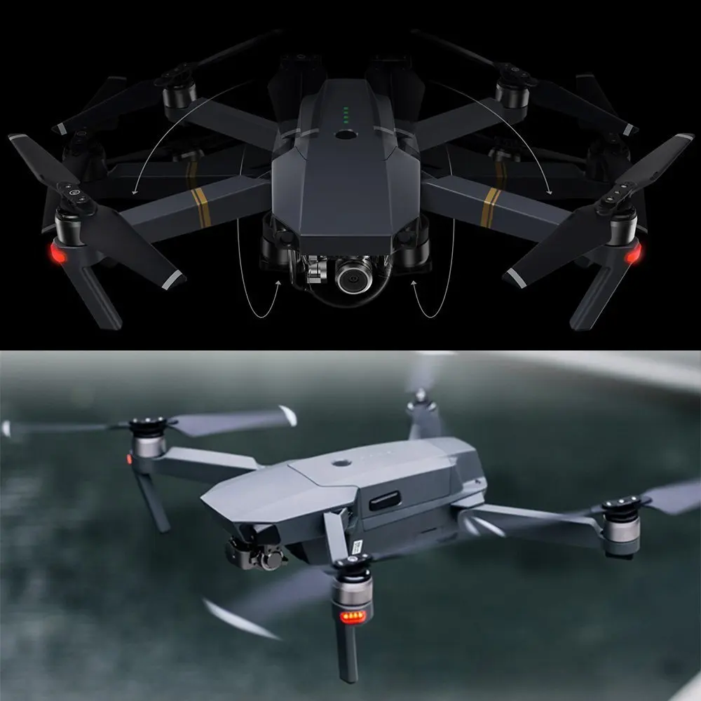 2 пары оригинальных пропеллеров для DJI Защитная клетка для пропеллера марки Mavic Pro 8330F Складная быстросъемная лопасть пропеллера CW CCW черный DR1818