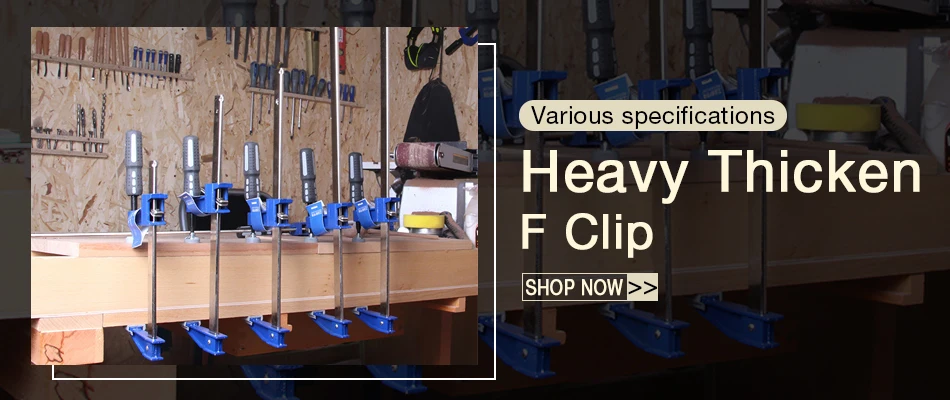 DTBD 4 inch Woodworking Bar F Clamp Clip Hard Grip Quick Ratchet Release DIY Carpentry Hand Vise Tool