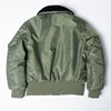 B15 fur collar winter thick nylon flight jacket WW2 men's bomber jackets 2