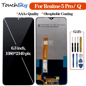 

Touch Screen LCD Realme 5 Pro Display Screen With Touch Assembly Screen Replacement Display for Realme 5 Pro for Realme Q LCD