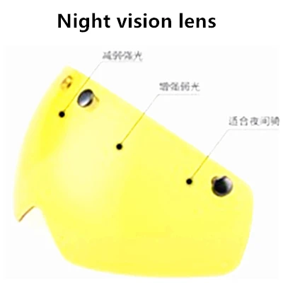 Night vision lens Велосипедный шлем с очками сверхлегкий MTB велосипедный шлем для мужчин и женщин горная дорога для женщин casco специальные велосипедные шлемы - Цвет: Night vision lens