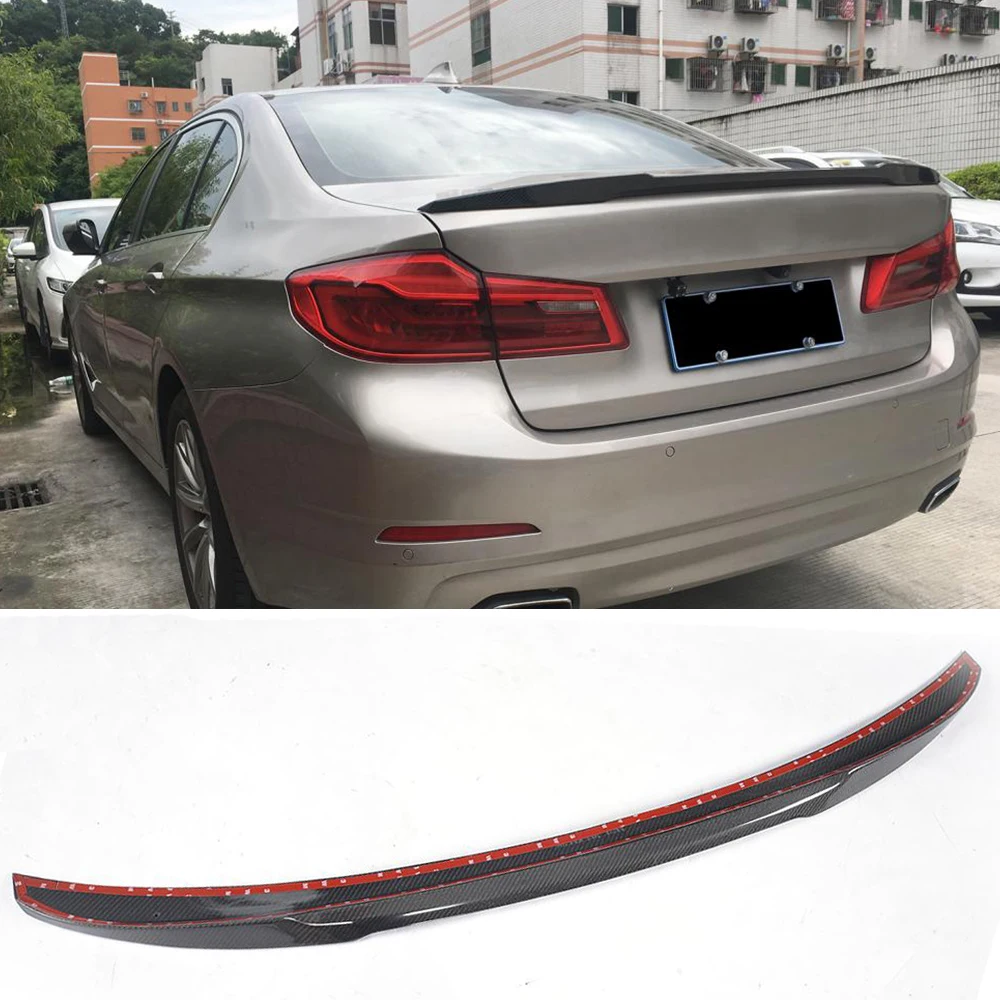 Задний спойлер из углеродного волокна для BMW G30 G38 530i 540i F90 M5 Седан 4 двери 17 2018