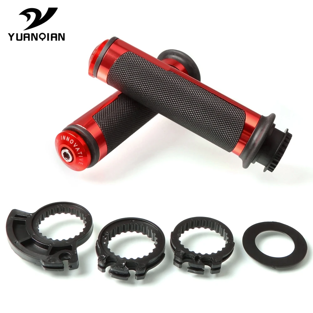 Мотоцикл 7/" 22 мм руль ручные ручки для KAWASAKI NINJA 250R ZX6R 636 ZX6RR ZX10R ZX7R ZX9R ZX12R ZX14R