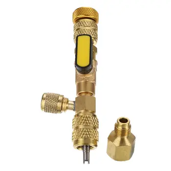 

HVAC AC Schrader Valve Core Remover Dual Size 1/4\\\\\\\\\\\\\\\" 5/16\\\\\\\\\\\\\\\" Installer Tool Durable