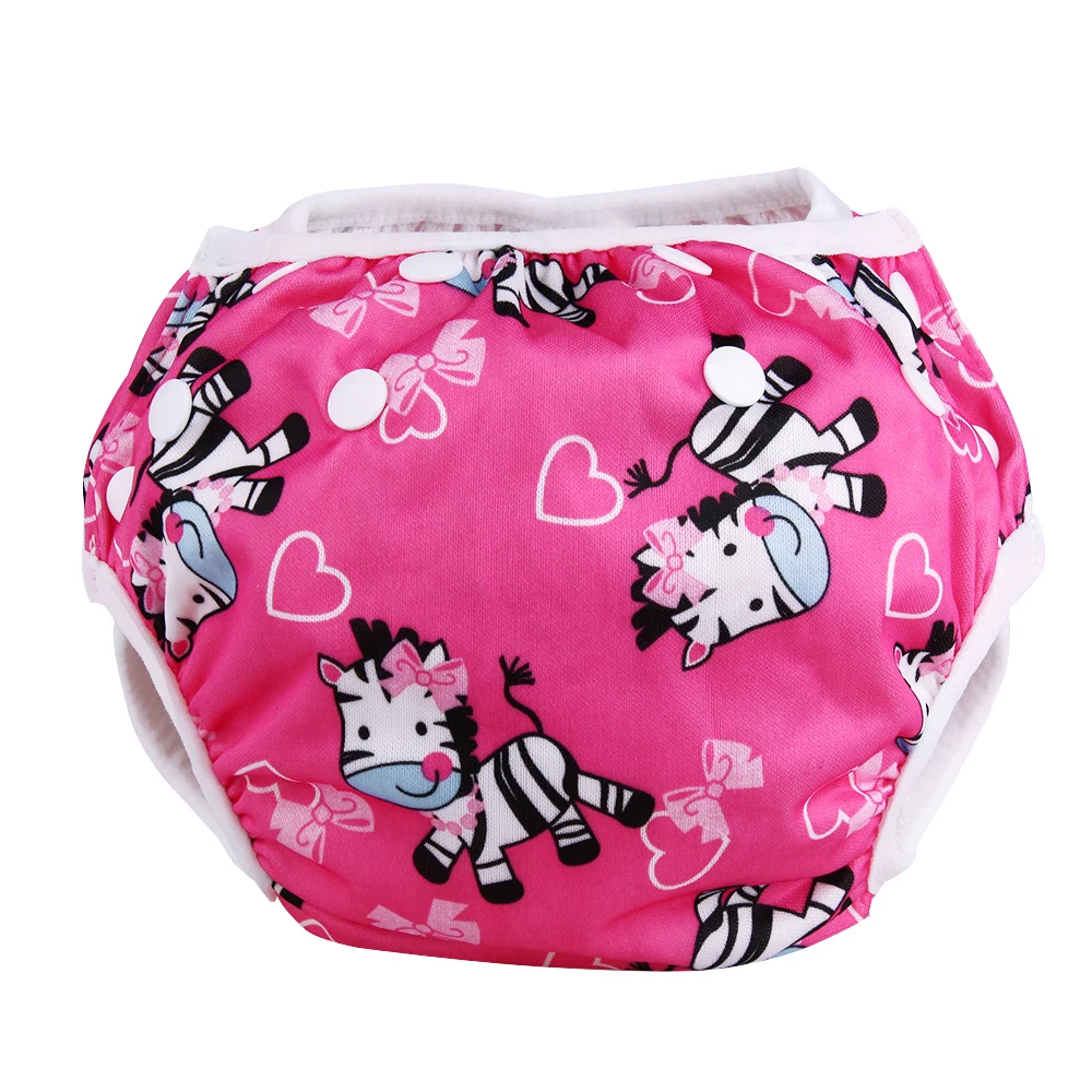 Waterproof Baby Cloth Diaper Cover Kid Swimming Pants Diaper Nappies Nappy Changing Reusable Baby Diapers Cotton Training Pants