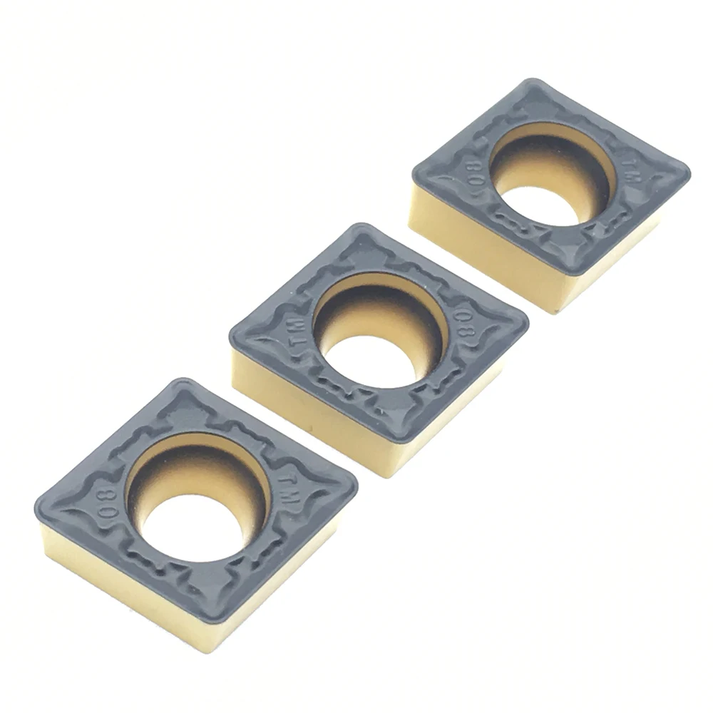 100% Original WS8125 CCMT09T308 TM CNC Lathe Cutter For Steel Turning Tools Carbide Inserts For WC Type U Drill Bit tool