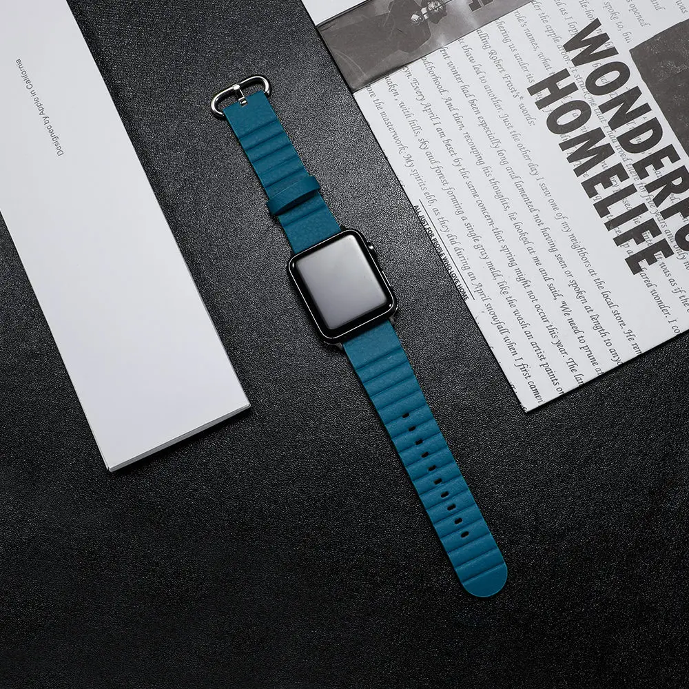 Кожаный ремешок для apple watch 44 мм 40 мм iwatch 42 мм 38 мм apple watch 5 4 3 кожаный ремешок для часов браслет