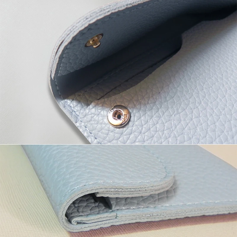 Women Wallet Women's Long Purses Wallets Metal Buckle Simple Girls Wallets Money Clips Pocket Card Holder Engraving Phone Clutch Bag