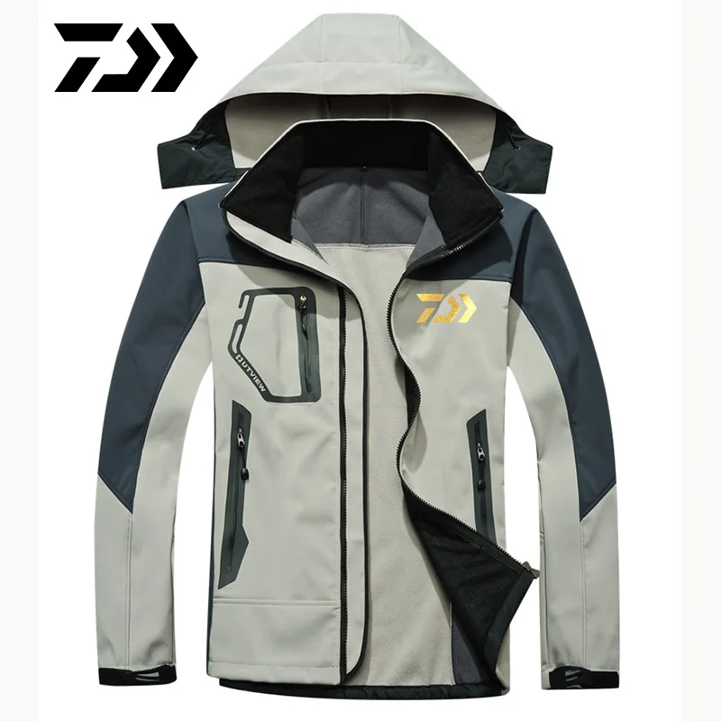 DAIWA DAWA Fishing Clothing Sets Men Breathable Outdoor Sports Windproof Waterproof Clothes Fishing Jacket Clothes Suit