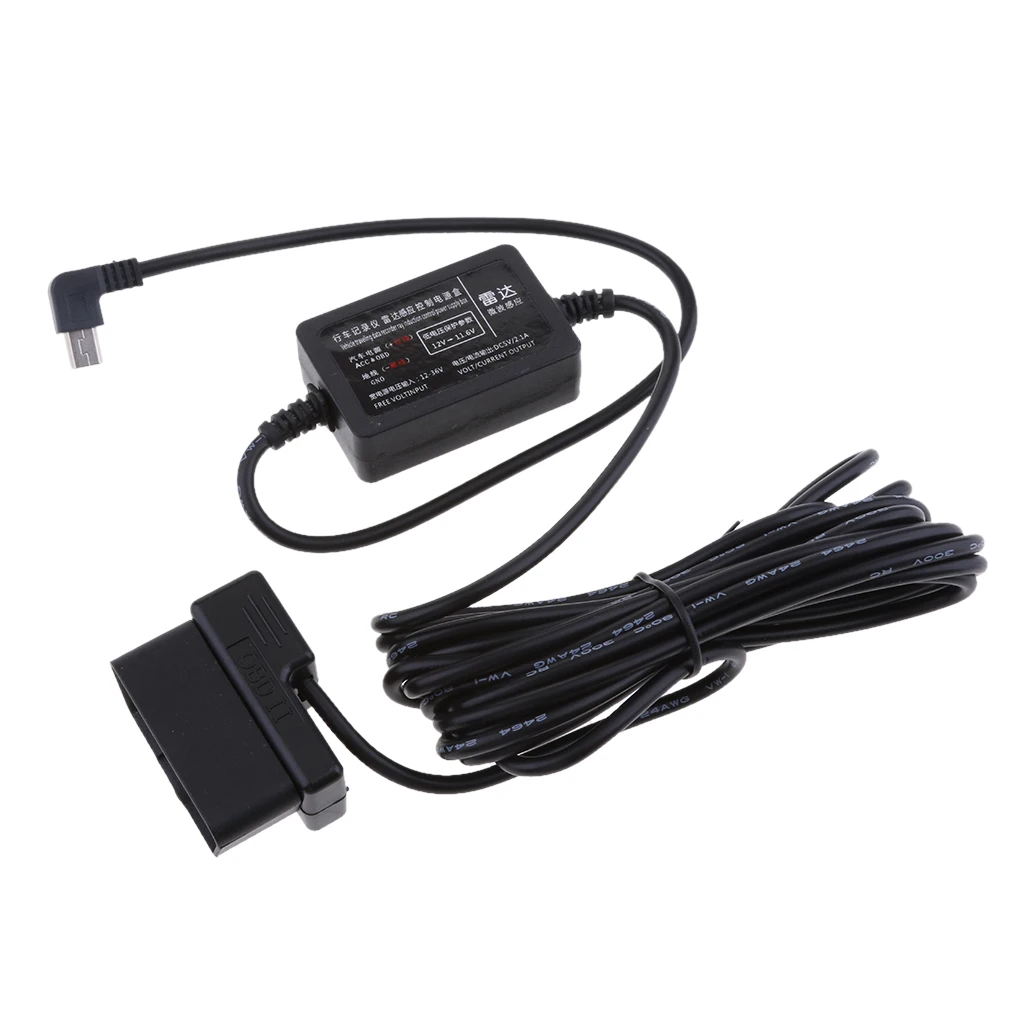 12V/24V/36V TO 5V 2.1A MINI USB DC Buck Power Converter Voltage Step Dowm Power Supply MINI-USB Output 3.5m