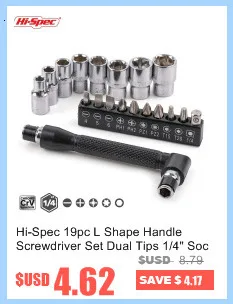 Hi-Spec 8pc VDE 1000V Approved Insulated Electrician Tool Set S2 Magnetic Screwdriver Set Tester Electric Tape Cutting Pliers