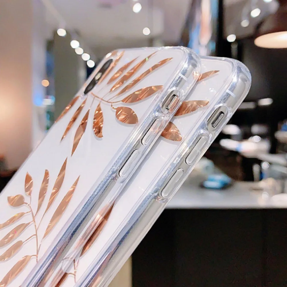 电镀叶子枫叶iphone 3