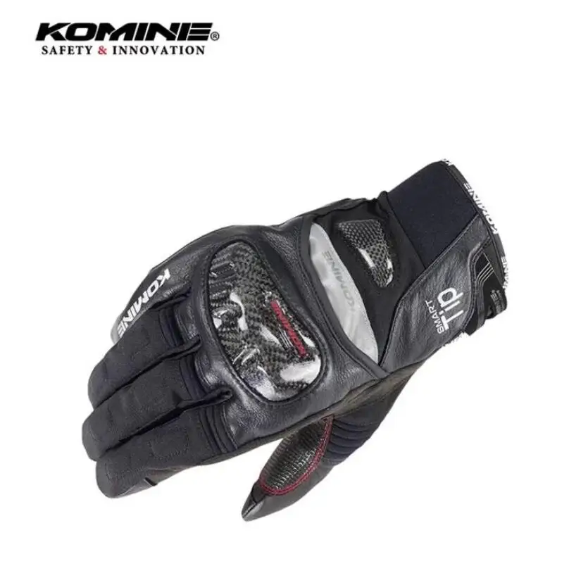 Мужские мотоциклетные перчатки женские мотокроссы Komine GK-819 защиты Водонепроницаемые зимние перчатки