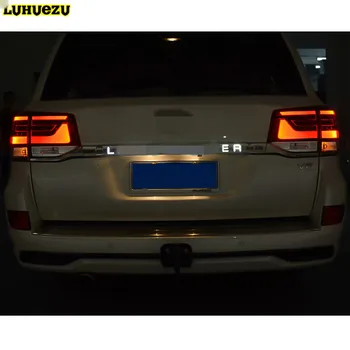 

Car LED Rear Trunk Lid Cover Brake Light Driving lamp For Toyota Land Cruiser 200 LC200 2016 2017 2018 Accessories