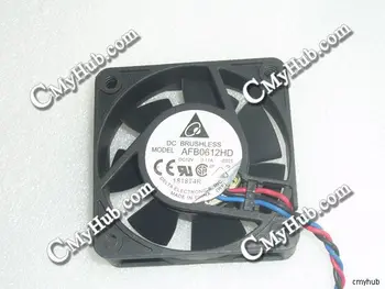 

For DELTA AFB0612HD E021 DC12V 0.17A 6020 6CM 60mm 60x60x20mm 3Pin 3Wire Cooling Fan