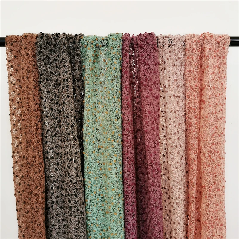 40*150 CM Baby Photography Wraps Blanket Soft Infant Photo Props Knitted Swaddling Elastic Scarf With Pompon Pictuers Clothes