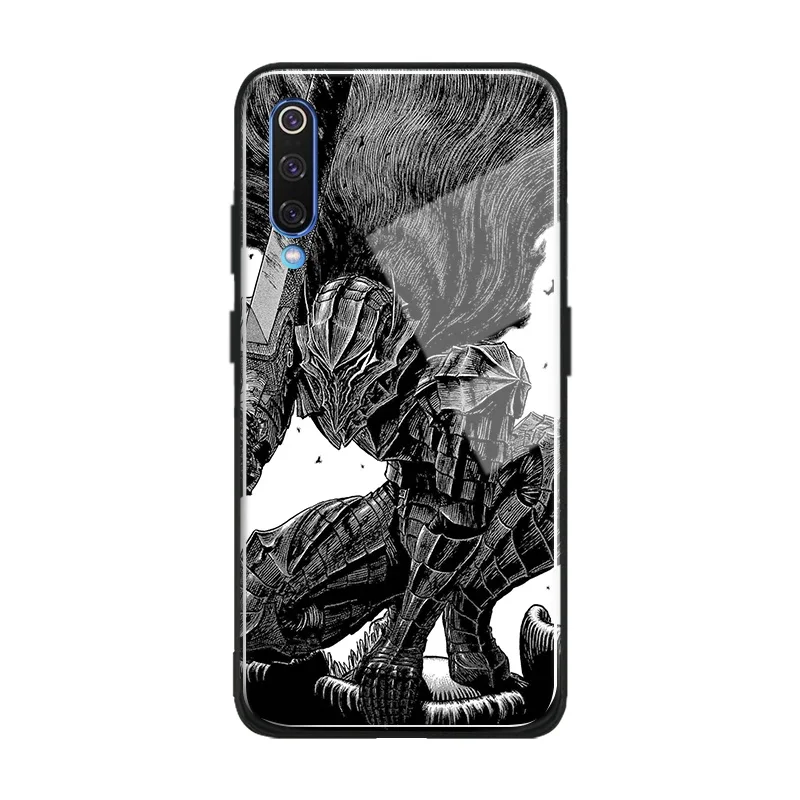 Berserk Anime Guts Griffith для Xiaomi mi 8 9 SE mi x 2 2s 3 Red mi Note 5 6 7 8 Pro мягкий силиконовый стеклянный чехол для телефона
