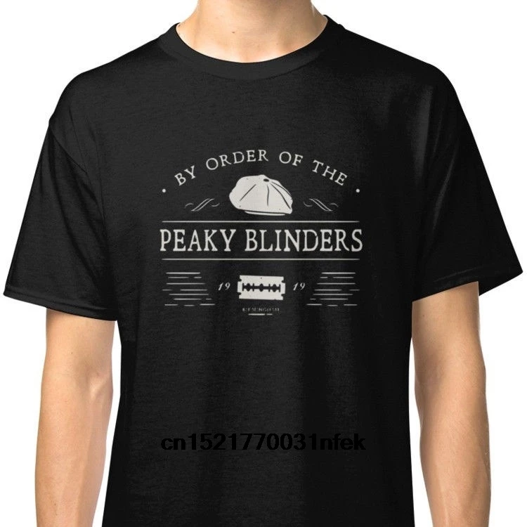 Мужская футболка на заказ от the Peaky blinds одежда s футболки забавная новинка для