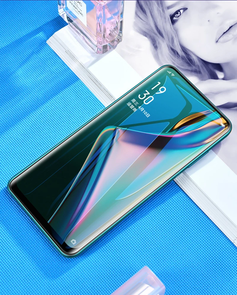 BoeYink УФ клей жидкое закаленное стекло для Oppo realme X2 X 5 Pro Q XT Защита экрана для Oppo realme 5S 6 A5S AX5S Reno 2 Z