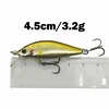 OUTKIT 2022 NEW Arrive Japanese Design Small Lures Fishing Lure 3.2g 45mm Sinking Minnow Mini Hard Bait For Perch Trout Bass ► Photo 2/6