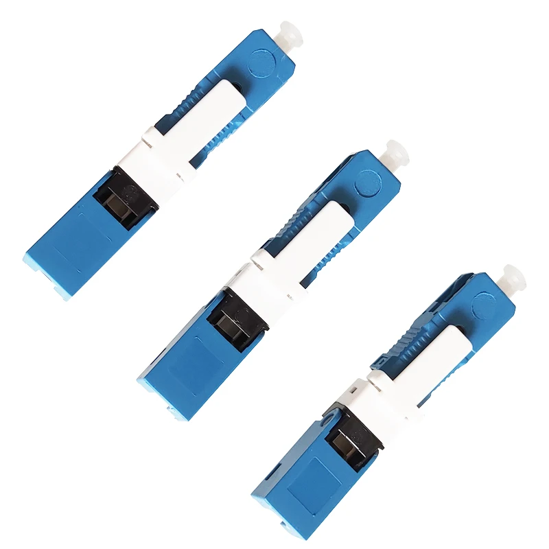 200 штук упак. FTTH SC UPC APC Одномодовый волоконно оптический Быстрый разъем