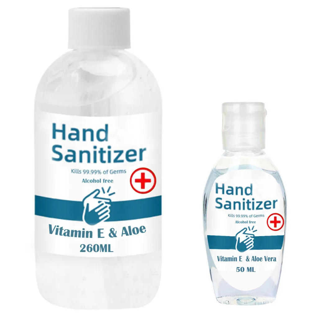 

310ml Nano Silver Antibacterial Hand Sanitizer Alcohol Free Saft Baby Hand Disinfection Gel Large Capacity Hand Cleaner A80