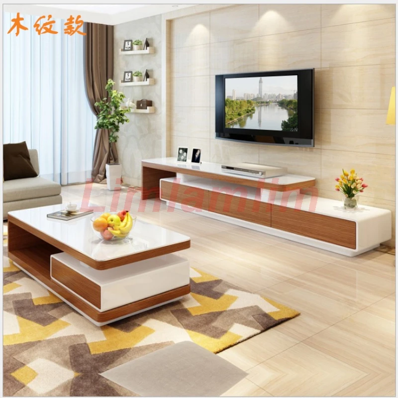 Linlamlim coffee table basse de salon Aparador sideboard buffet eat edge ark tv stand meubles tv monitor stand mueble cabinet