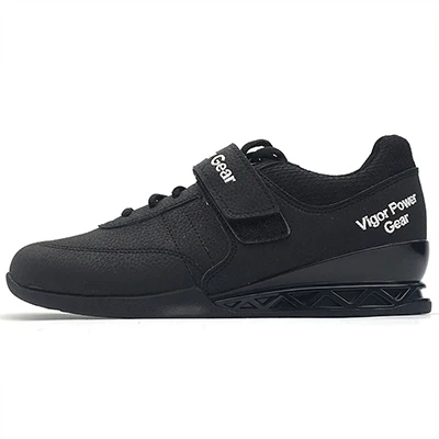 TaoBo/Высококачественная обувь для тяжелой атлетики для мужчин и женщин; Suqte; нескользящая обувь для силовой атлетики и тренировок; Размеры 35-45 - Цвет: Black