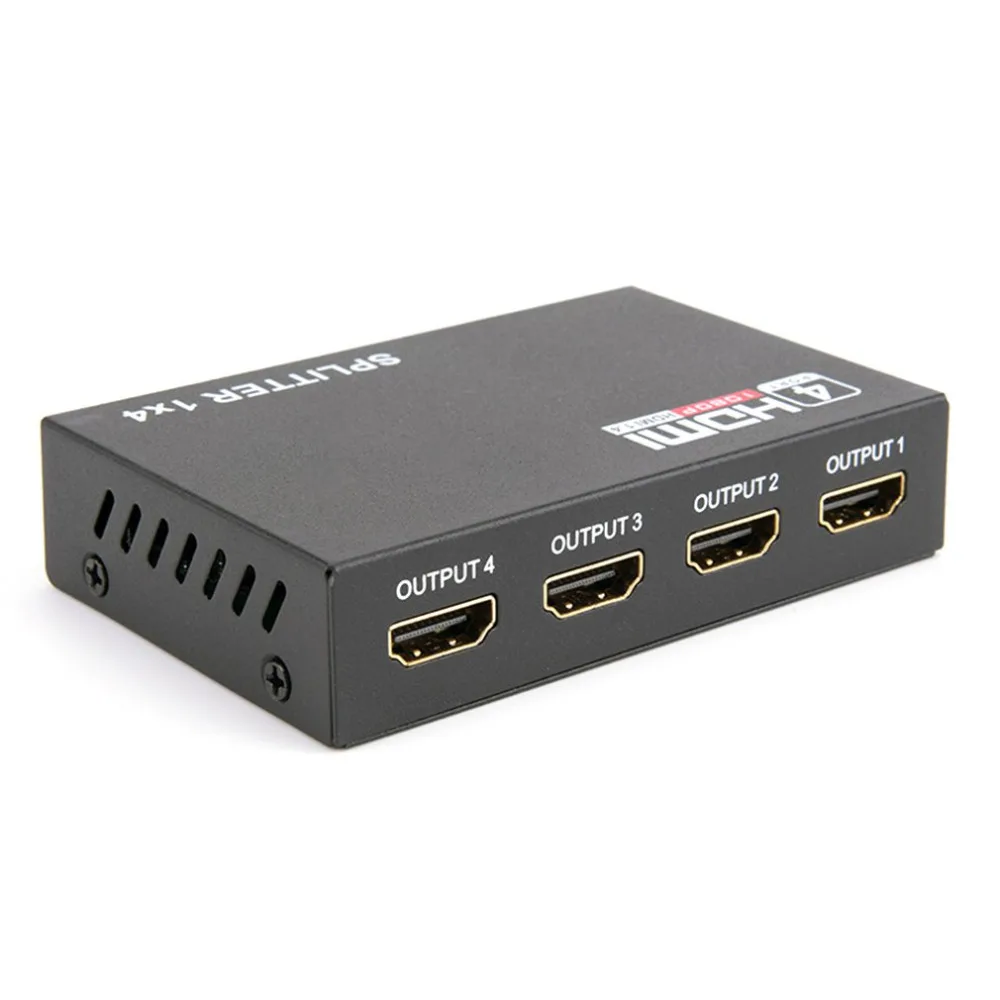 HDMI сплиттер HDCP 4K 1x2 Out усилитель сигнала мощности 1080P 3D 1x4 аудио сплиттер HDMI конвертер HDMI адаптер