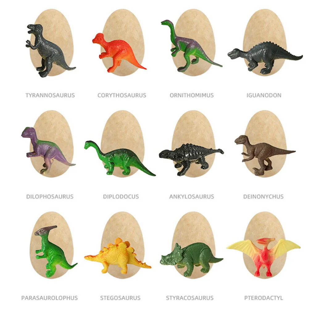 Dinosaur Toys Dino Eggs Kit Kids Gifts Open 12 Unique Animal Dinosaur Eggs Cute Educational Learning Toy Best Gift for Children Dinosaur Toys Dino Eggs Kit Kids Gifts Open 12 Unique Animal Dinosaur Eggs Cute Educational Learning Toy Best Gift for Children