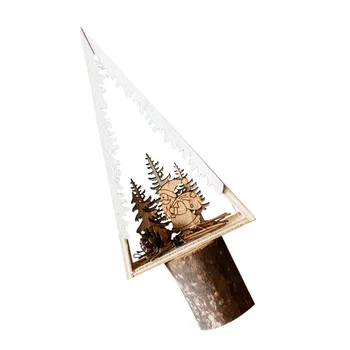 

1pc Mini Xmas Tree Adornment Lovely Christmas Showcase Decor (Random Style)