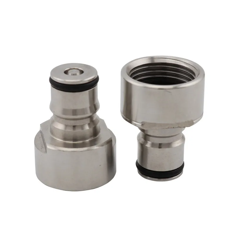 Keg Coupler A type with Ball Lock Post Conversion Kit Home Brew Beer Growler Keg Tap Coupler Adapter Kit (4)