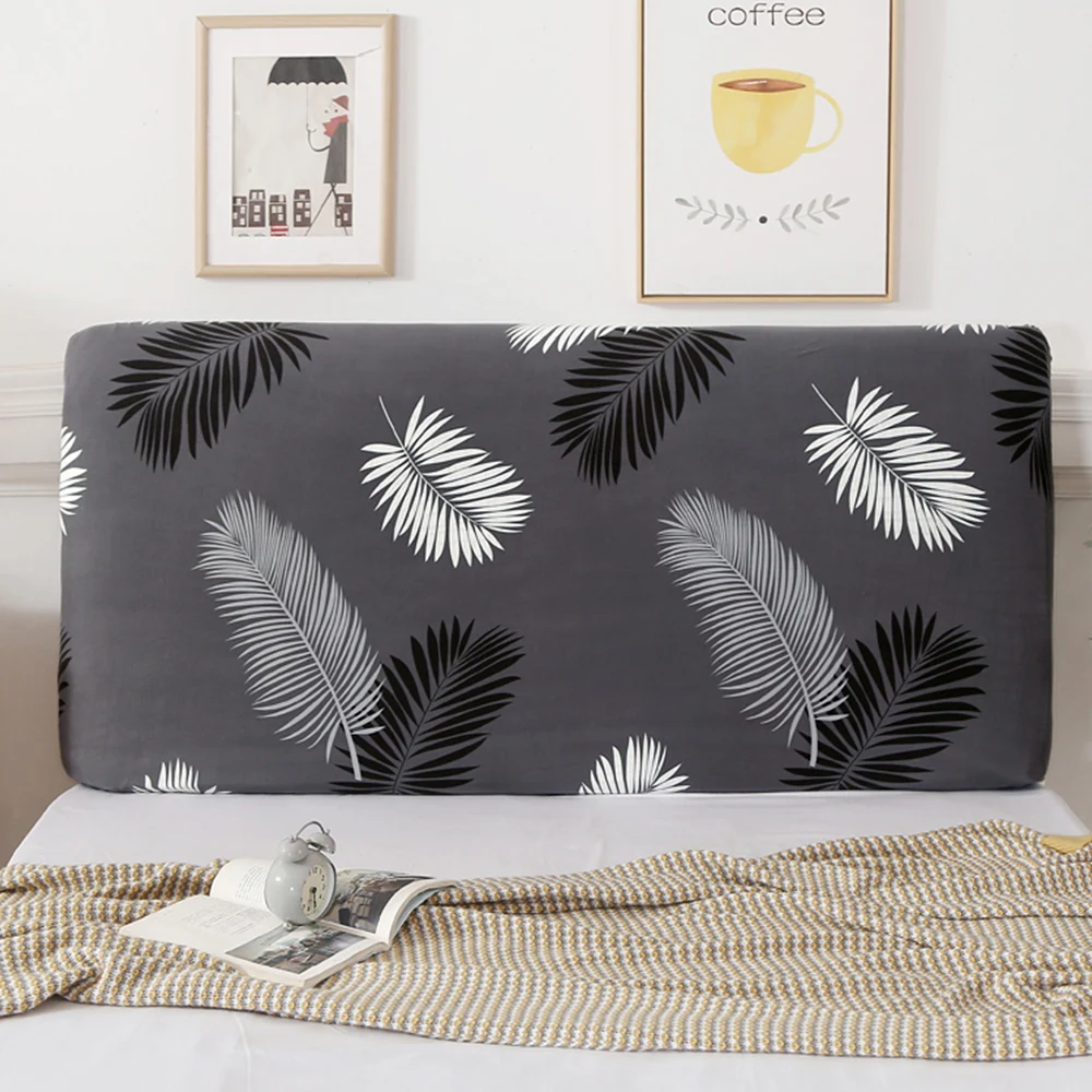Bed Head Back Cover All-inclusive Thicken Elastic Wide Band 360° Full Protection Soft Comfortable Dustproof Headboard | Дом и сад