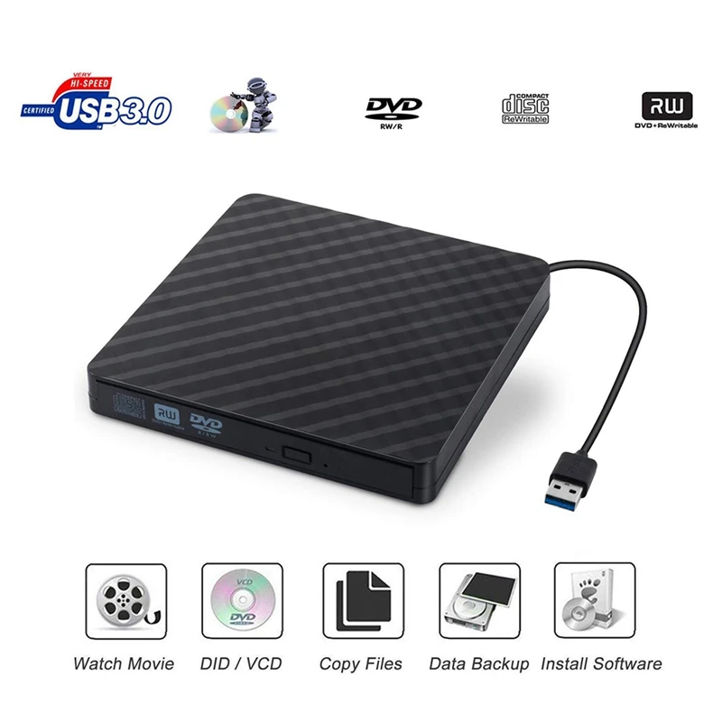 Внешний USB привод BluRay DVD Плеер Bluray BD 3D 3.0 Type C горелка для ноутбука настольного