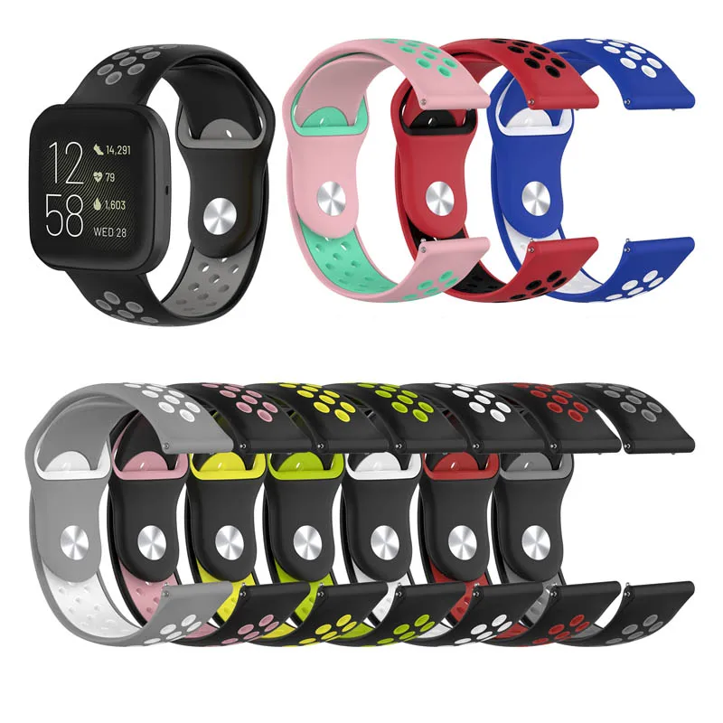 Для Fitbit Versa 2 Браслет Силиконовый ремешок для пояс отлично подходит замены