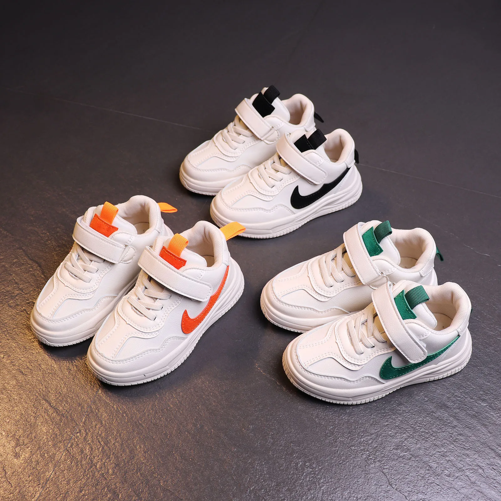 

Boys and Girls Sneakers 2019 Autumn and Winter New Children's Korean Version of The Board Shoes Fashion Trend Kid's White Shoes