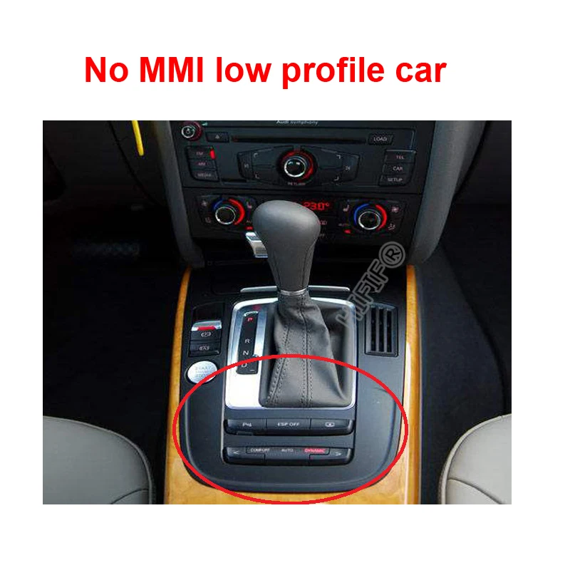 Автомобильный DVD gps плеер для Audi A4L B8 A5 2009- Android 8,1 авто радио Мультимедиа Навигация 1 Гб+ 16 Гб ips экран задняя камера - Цвет: No MMI