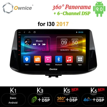 

Ownice 4G+64G Octa Core 360 Panorama Android 9.0 Car DVD Player GPS Radio DSP 4G LTE SPDIF head Unit for Hyundai i30 2017 2018