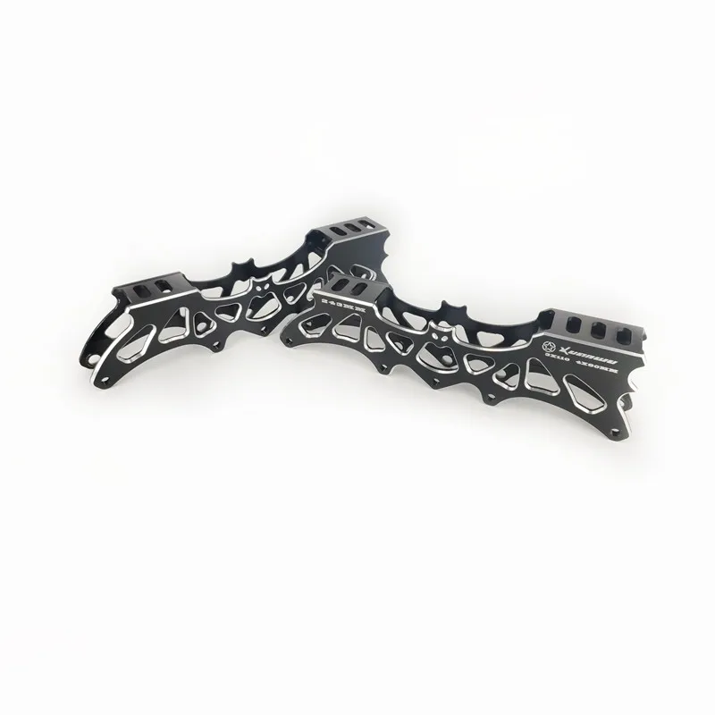 3 wheels 110mm 4 wheels 80mm 243mm inline skates frame M7 alloy roller patines skating base 3X110mm 4X80mm super light skateboard accessories inline speed skates frame roller skating accessories