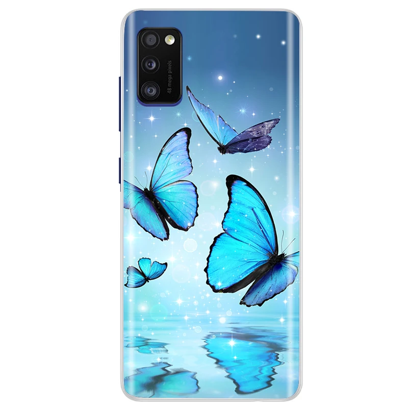 Case For Samsung Galaxy A41 Case Soft TPU Back Cover Silicone Case For Samsung Galaxy A41 A 41 SM-A415F Clear Phone Case Fundas mobile pouch