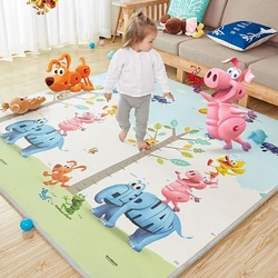 XPE – Tapis de Jeu Épais et Écologique pour Bébé, Épaisseur de 1 cm, Couverture de Sécurité, Pliante, pour Enfant 