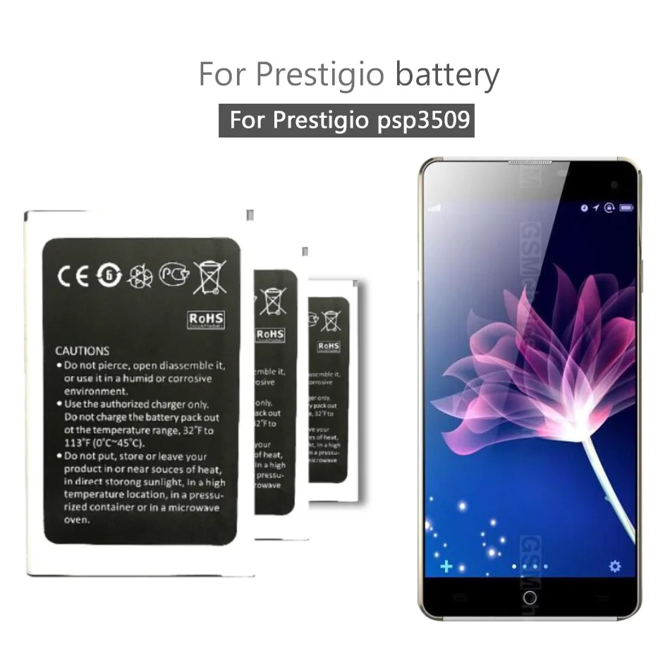 Аккумулятор PSP 3509 DUO для Prestigio Wize D3 E3 K3 Сменный номер отслеживания | Мобильные