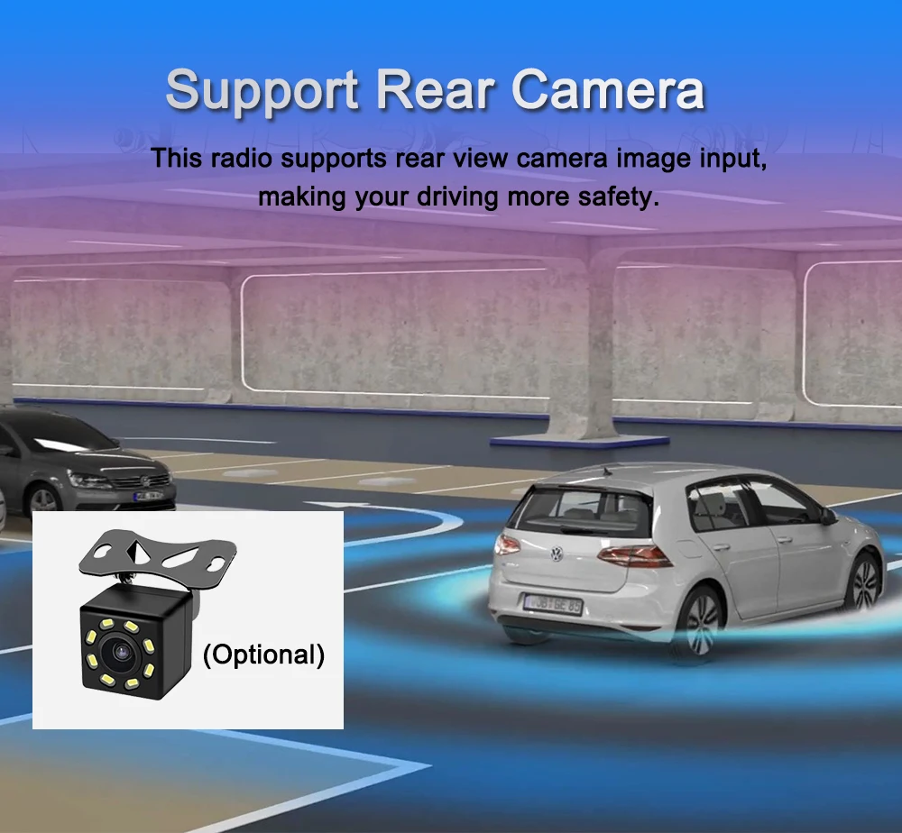 Best Navivox 7" Android 9.0 Car Multimedia Player 2 Din Universal Car DVD GPS Radio Stereo Audio Player for Nissan Hyundai Toyota BYD 9