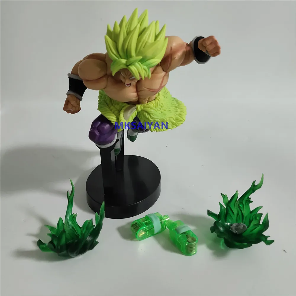 Broly Dragon Ball Z Broli Аниме фигурки экшн DBZ Супер Broly светодиодный ночной Светильник фигурка эффект силы Esferas Del коллекционная игрушка