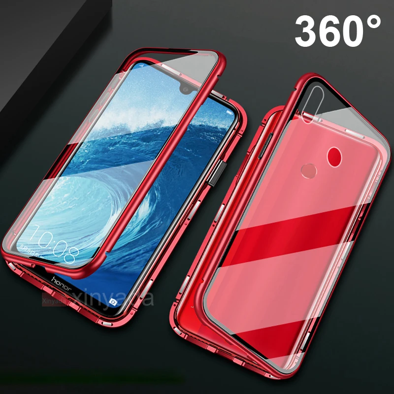 360 Full Body Case For Huawei P Smart 2019 Plus Nova 3i 3 4 double side Tempered Glass Flip Cover Magnet Magnetic | Мобильные