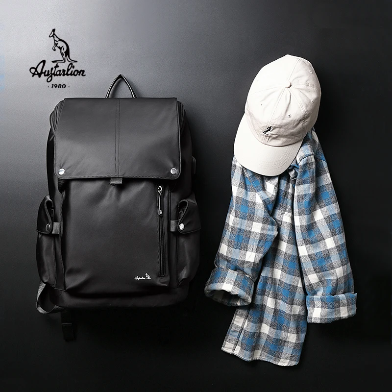 

AUGTARLION Fashion Men Backpack High Quality Youth Backpacks for Teenage Boy Male School Shoulder USB Charge Bagpack Mochila