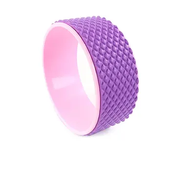 

Fitness Yoga Wheel Home Gym Comfortable Yoga Pose Wheel Circle Roller Back Stretching Pilates Abdomen Exercise Equipment