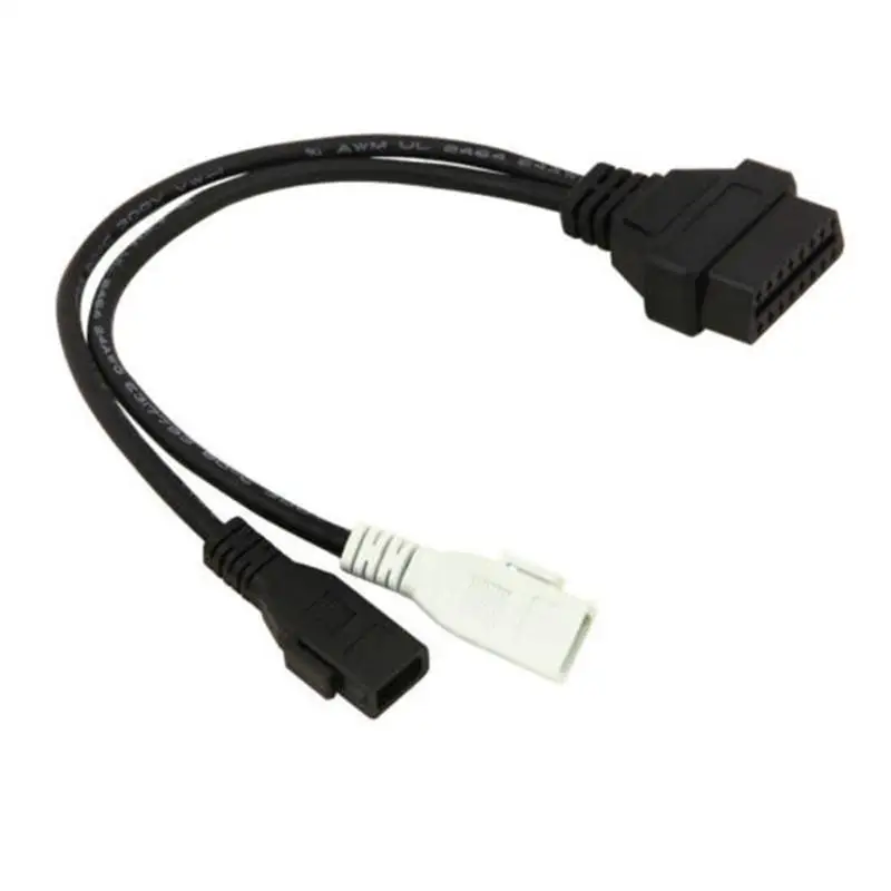500 шт. для AUDI 2x2 2 + до 16 Pin OBD Автомобильный Диагностический кабель OBD2 Vag obdII сканер