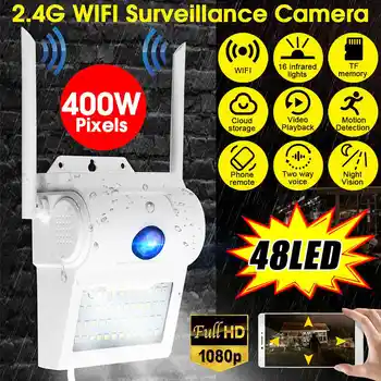 

Safurance 1080P Security Camera 2.4G Wifi Outdoor Indoor 48 LED IR Led Night Vision Day & Night Surveillance