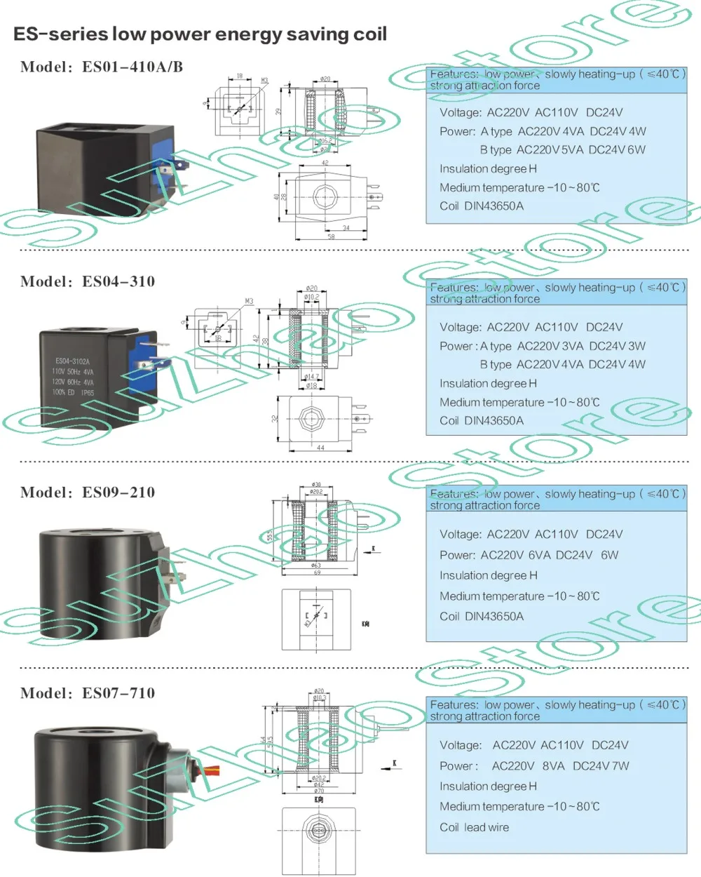 ou aberto, 110V 220V 24V 12V D15